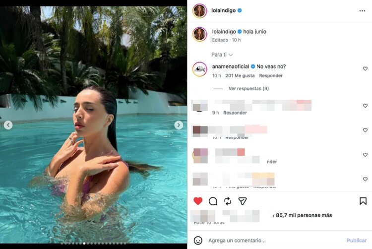 Nathy Peluso unleashes a wave of compliments and the viral posing of Lola Lolita and María Becerra, among the photos from this Wednesday