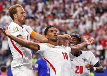 Telex: In the best match of the World Cup so far, with six goals, the English showed that they are to be reckoned with seriously
