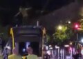 Telex: A man did not come down from the top of a Combino for hours
