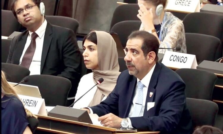 Gulf News | Bahrain’s representative to the United Nations in Geneva stresses in a Gulf statement the importance of protecting civilians and respecting the sovereignty of states