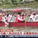 Humanoid robots join human athletes in boat regatta in southwest China
