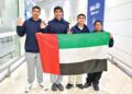 The “Smart Irrigation Train” carries 4 Emirati students to the “Greenwich International Innovation Olympiad”