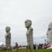 The Queen unveils the last sculpture – the Dodecalith is complete after 20 years