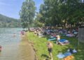 Max capacity: Lake Haute-Sûre beaches packed as heat draws crowds