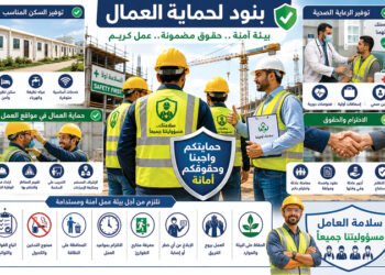 11 commitments to ensure the safety of workers, the most prominent of which is providing adequate housing