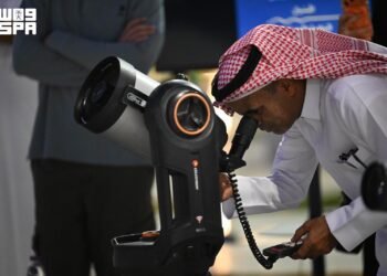 Al-Riyadh newspaper | The “Astronomical Phenomena” program in Jizan coincides with the peak of the conjunction of Venus and Jupiter