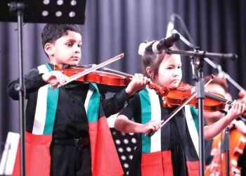 A symphonic dialogue, “In Love with the Emirates,” blends local heritage with international masterpieces