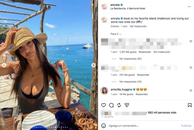 Emily Ratajkowski, Demi Lovato, Chiara Ferragni, Irina Shayk… Ibiza, Mallorca and Menorca are already filled with celebrities