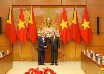 PM Gusmão holds talks with Vietnam National Assembly Leadership