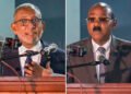 PM Friday hands over OECS Chairmanship to Antigua and Barbuda’s Gaston Browne