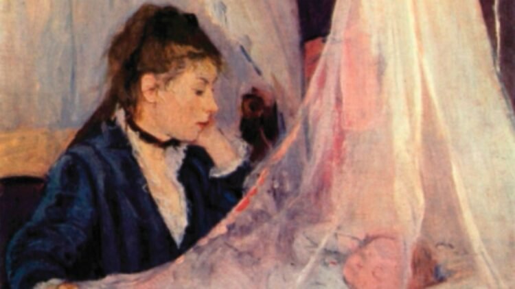 “The Cradle” by Berthe Morisot