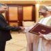 Foreign Minister receives copy of credentials of India’s new Ambassador