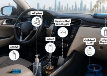 Abu Dhabi Police warns: 6 things not to leave in the vehicle during the summer
