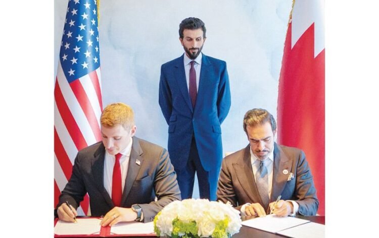 Gulf News | Signing of the joint statement regarding the Artificial Intelligence Opportunities Partnership between the Kingdom of Bahrain and the United States of America