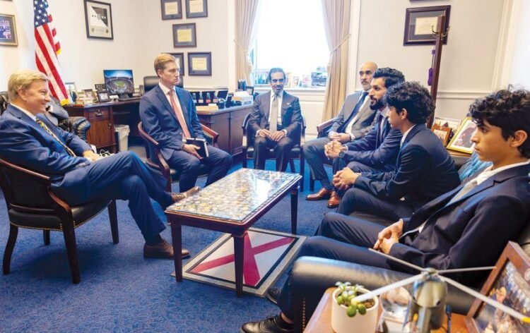 Gulf News | During a meeting with His Highness, Chairman of the Armed Forces Committee in the US House of Representatives, Nasser bin Hamad: The defense and military partnership between the two countries is an advanced model of strategic cooperation.