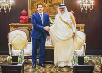 Gulf News | The Foreign Minister and his American counterpart discuss the path of historical friendship and strategic partnership between the two countries