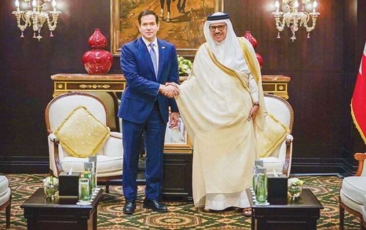 Gulf News | The Foreign Minister and his American counterpart discuss the path of historical friendship and strategic partnership between the two countries