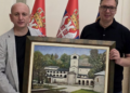 Knežević presented Vučić with a gift in the name of “Serbs from Cetinje”: It is the city of undead Serbia