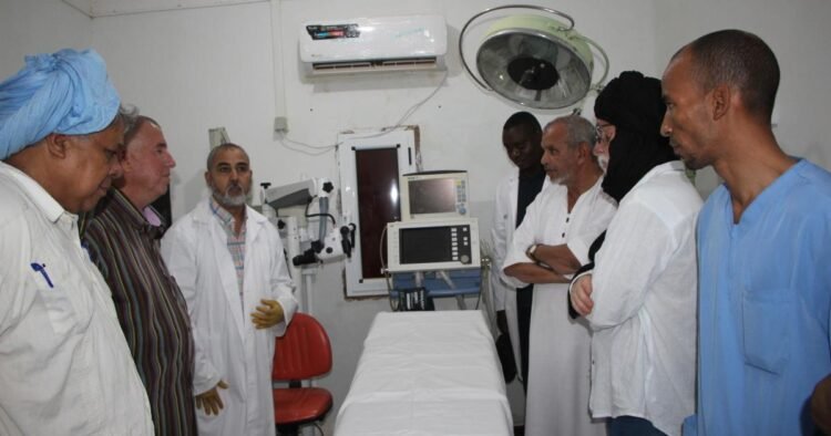 Inauguration of a headquarters for performing nose, ear, and throat surgeries in the health complex