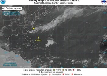 Tropical Weather Outlook: Monday, 29 June 2026 (8 am)