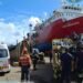 Gas poisoning suspected as crew members rescued from vessel hull