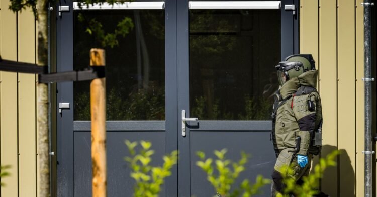 Explosives found in the Nuenen building where a temporary asylum seeker center will be built