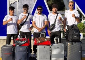 Afghanistan’s national wushu team went to China