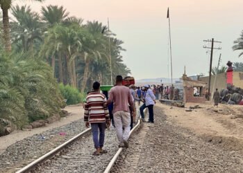 Al-Riyadh newspaper | 8 people were killed in a train collision with a car in Egypt