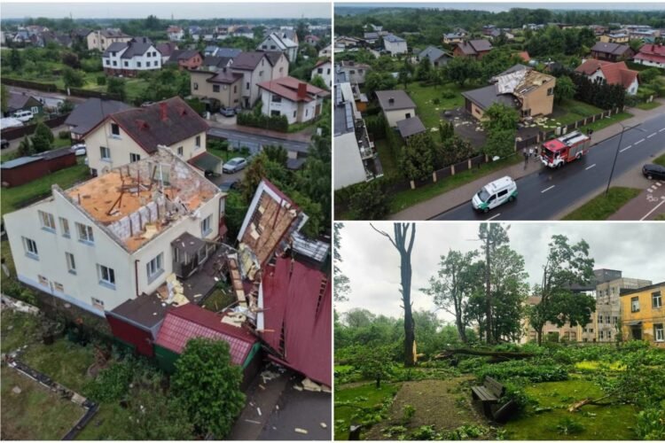 Antanava and Kaunas were terrorized by storms: “Such sight and sound were neither seen nor heard”