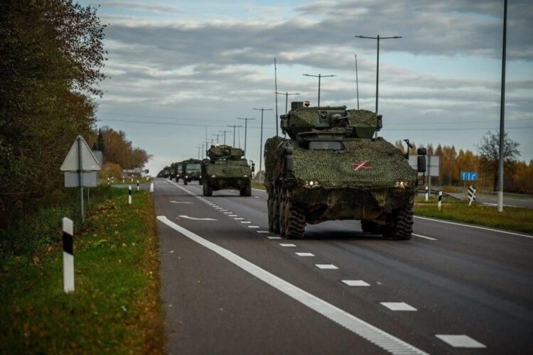 Lithuania, Poland and France will conduct training near the borders of Russia