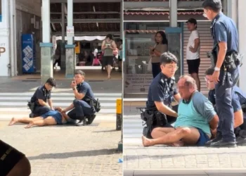 Man arrested in Toa Payoh for obscene act, punching police officer in the face