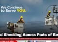Load Shedding Across Parts of Belize