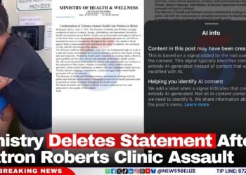 Ministry Deletes Statement After Matron Roberts Clinic Assault