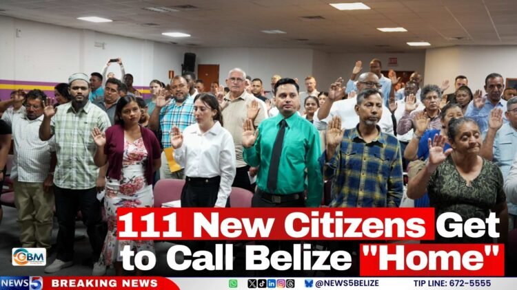 111 New Citizens Get to Call Belize “Home”