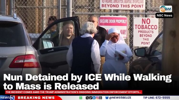 Nun Detained by ICE While Walking to Mass is Released
