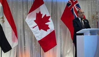The Egyptian Ambassador to Canada: Great enthusiasm dominates the Egyptian community to support the national team