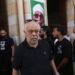 Ashraf Zaki participates in Siham Galal’s funeral at Hussein Sedqy Mosque in Maadi