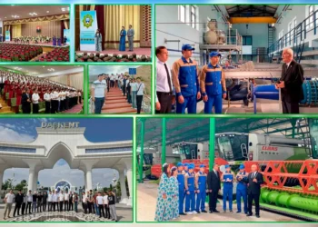 Students from a Tashkent university completed an internship in Turkmenistan