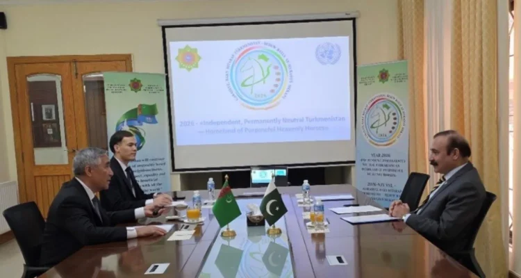 Pakistani Federal Minister visited the Embassy of Turkmenistan in Islamabad