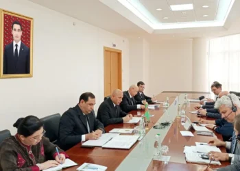 Turkmenistan’s Deputy Foreign Minister met with an IMF delegation