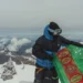 An Ashgabat resident climbed Mount Elbrus via the southern route
