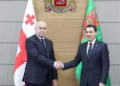 Meeting of Ambassador of Turkmenistan to Georgia with Minister of Internal Affairs of Georgia