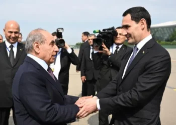 The President of Turkmenistan began a state visit to Azerbaijan