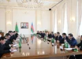 The President of Turkmenistan held talks with the President of Azerbaijan in Baku