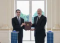 Azerbaijan donated an oil tanker to Turkmenistan