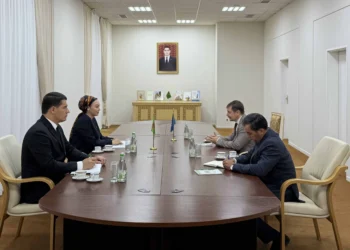 The Mejlis of Turkmenistan met with UN Resident Coordinator Dmitry Shlapachenko