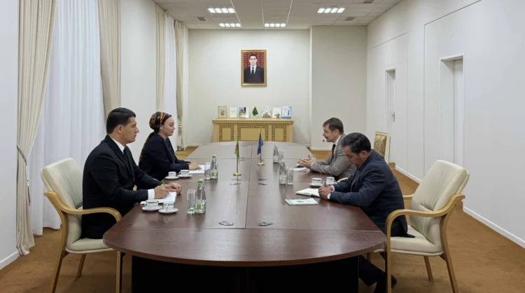 The Mejlis of Turkmenistan met with UN Resident Coordinator Dmitry Shlapachenko