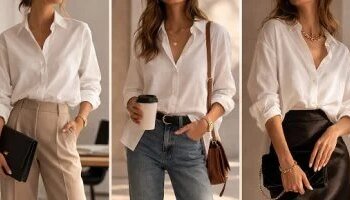 4 ideas and styles for styling white chamises in the summer… suitable for all occasions