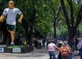 Chaos before the World Cup.. Protesters burn World Cup statues in the streets of Mexico (photos)
