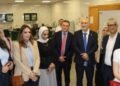A delegation from the French University of Paris-Saclay visits the Technology Valley at Alexandria University